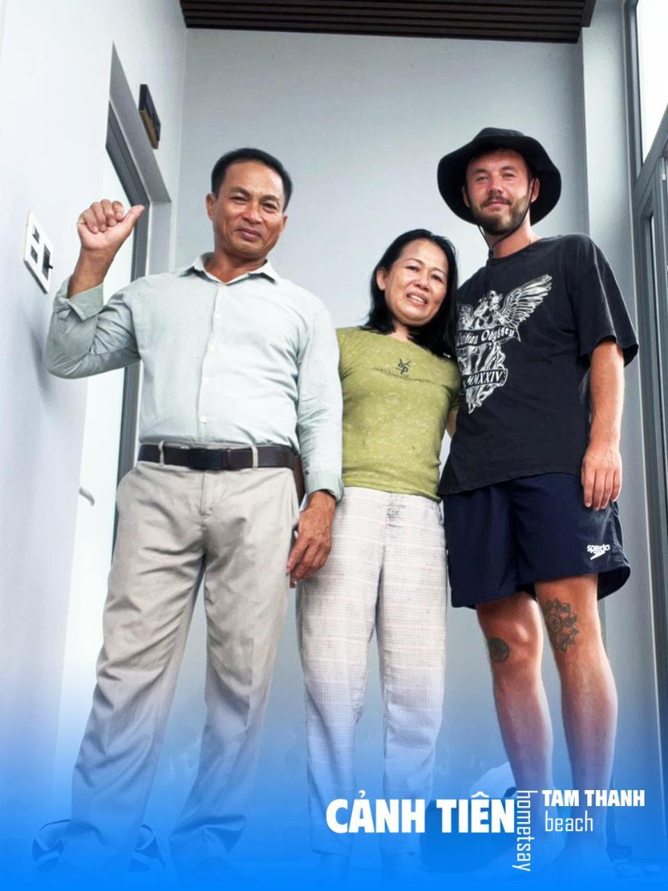 Canh Tien Homestay Tam Thanh Beach Tam Kỳ Exterior foto