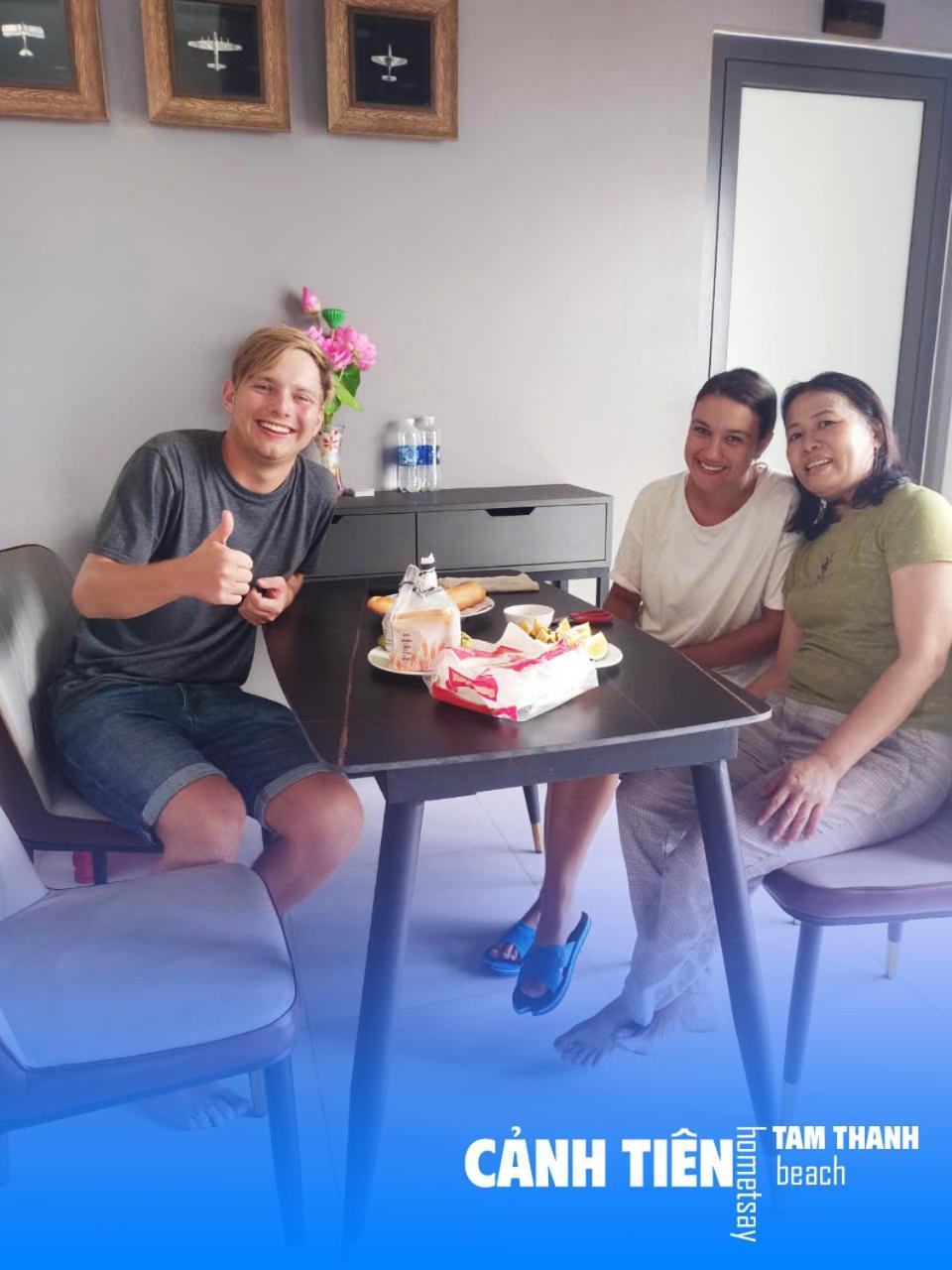 Canh Tien Homestay Tam Thanh Beach Tam Kỳ Exterior foto