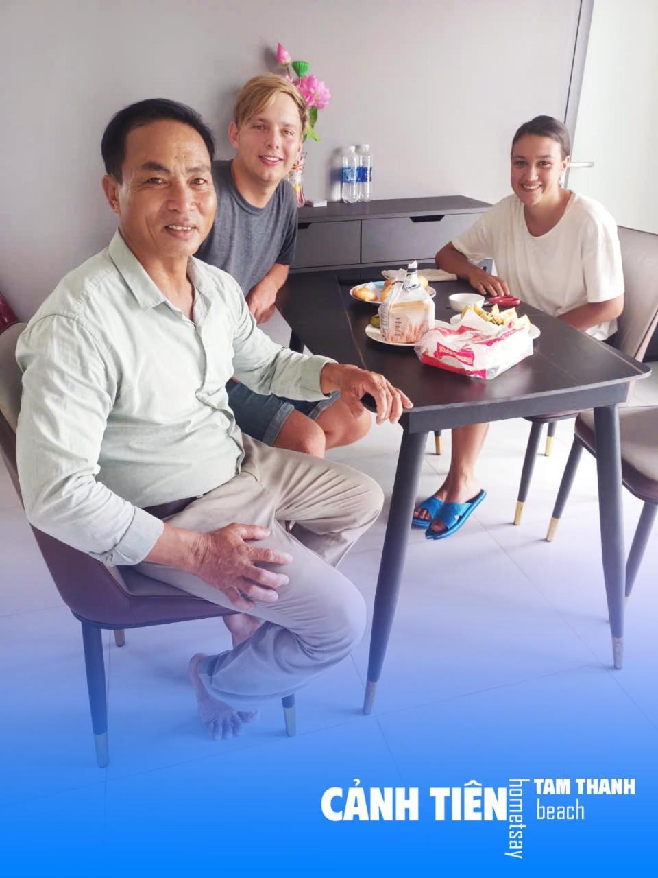 Canh Tien Homestay Tam Thanh Beach Tam Kỳ Exterior foto